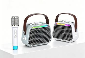 karaoke speaker with microphone