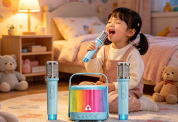 kids portable speaker with microphone